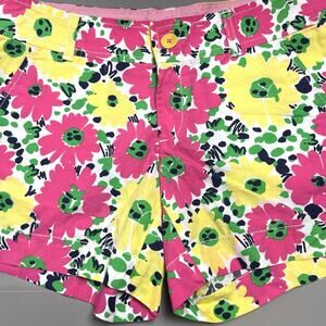 Lilly Pulitzer Multicolored Doodle Bug Daisy Callahan Shorts - Sz 4